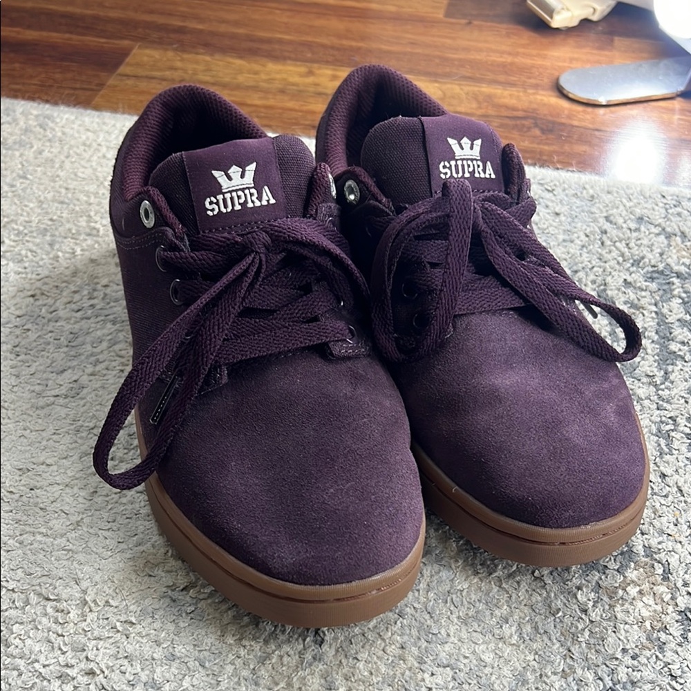 Supra Men's Purple Sneakers